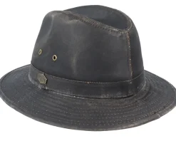 Oakwood Antique Cotton 6 Brown Hat - MJM Hats