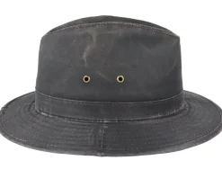 Oakwood Antique Cotton 6 Brown Hat - MJM Hats