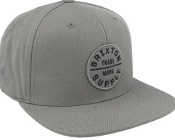 Oath III Charcoal/Charcoal Snapback - Brixton