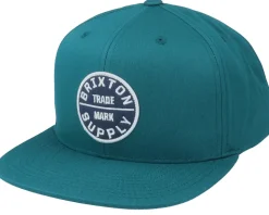 Oath III Silver Pine Snapback - Brixton