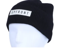 Ocean Knit Beanie Black Cuff - Upfront