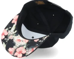Ocean Sunset Black/Floral Snapback - Iconic