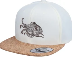 Octopus Mandala Natural/Cork Snapback - Iconic