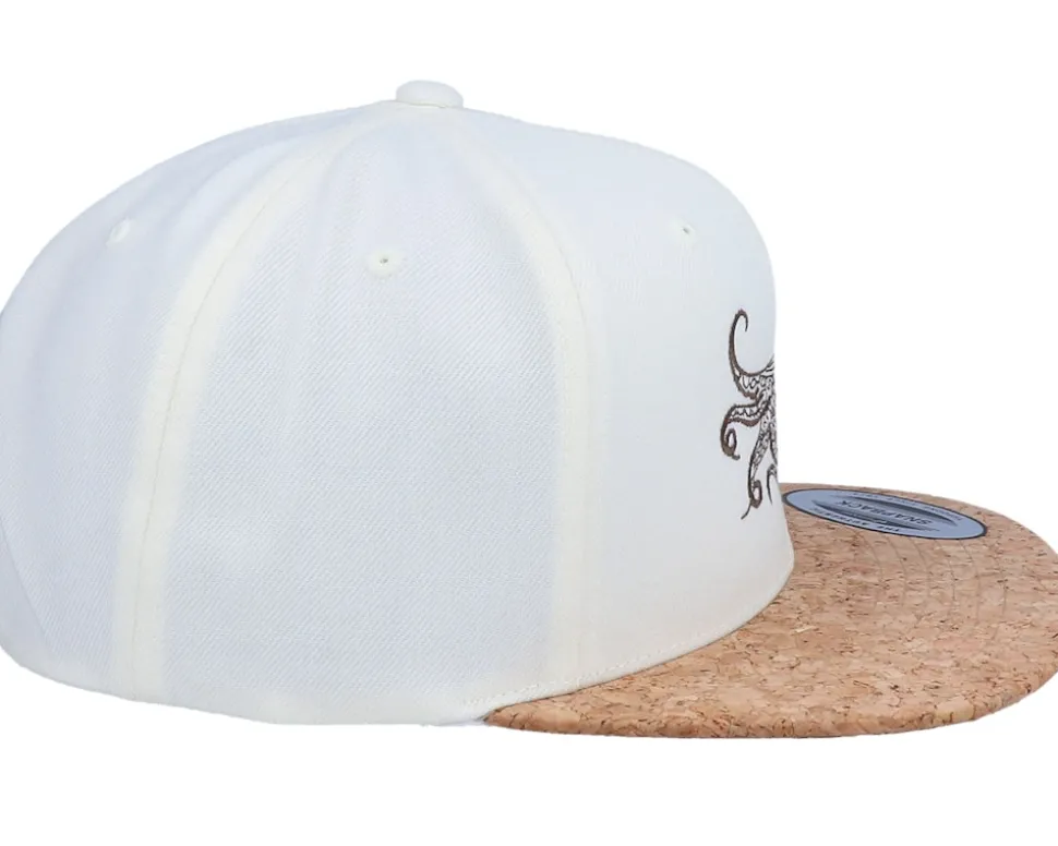 Octopus Mandala Natural/Cork Snapback - Iconic