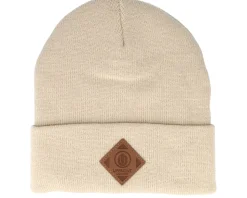 Official UF Fold Beanie Off White Cuff - Upfront