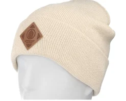 Official UF Fold Beanie Off White Cuff - Upfront