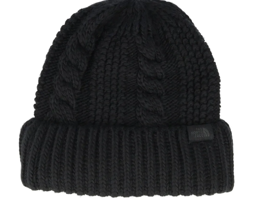 Oh Mega Beanie Black/ Black Cuff - The North Face