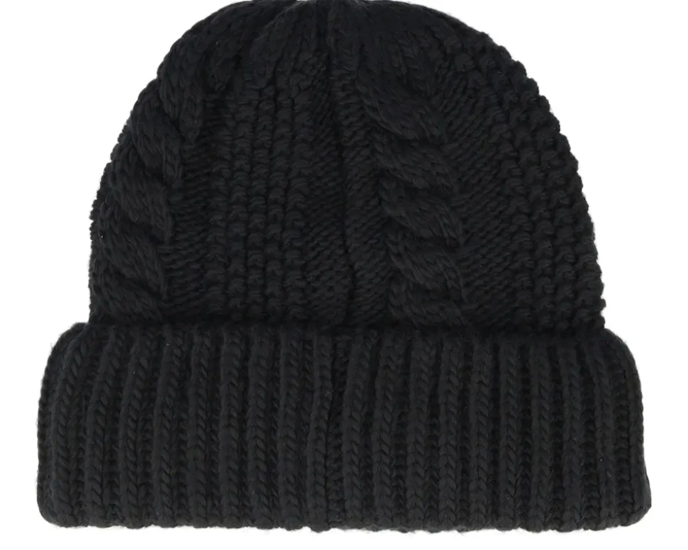 Oh Mega Beanie Black/ Black Cuff - The North Face