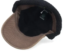 Oil Cotton Sherpa Lining Brown Earflap - John Deere