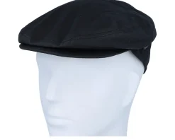 Oilcloth Black Flat Cap - Jaxon & James