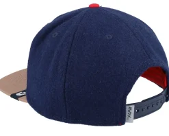 One Pack Wildlife Navy/Camel Snapback - Goorin Bros.