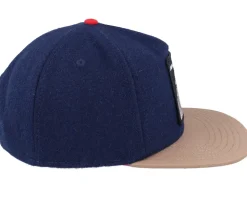 One Pack Wildlife Navy/Camel Snapback - Goorin Bros.
