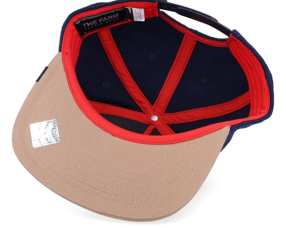 One Pack Wildlife Navy/Camel Snapback - Goorin Bros.