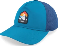 One Peak Teal Trucker - Coal
