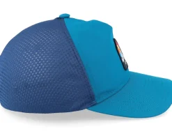 One Peak Teal Trucker - Coal