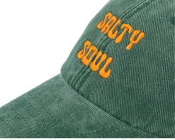 Orange Logo Green Dad Cap - Salty Soul