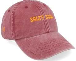 Orange Logo Red Dad Cap - Salty Soul