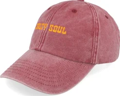 Orange Logo Red Dad Cap - Salty Soul