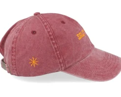 Orange Logo Red Dad Cap - Salty Soul