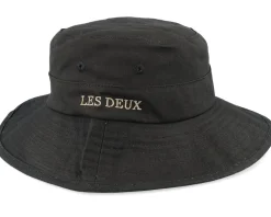 Org Hat 2.0 Black/Dark Sand Bucket - Les Deux