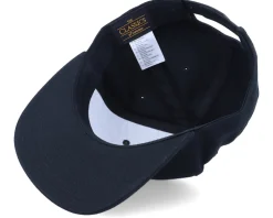 Organic Black/Black Snapback - Yupoong