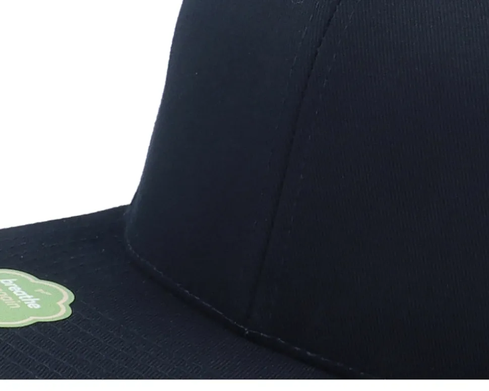 Organic Black/Black Snapback - Yupoong