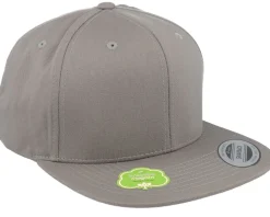 Organic Cotton Palegrey Snapback - Yupoong