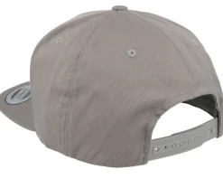 Organic Cotton Palegrey Snapback - Yupoong