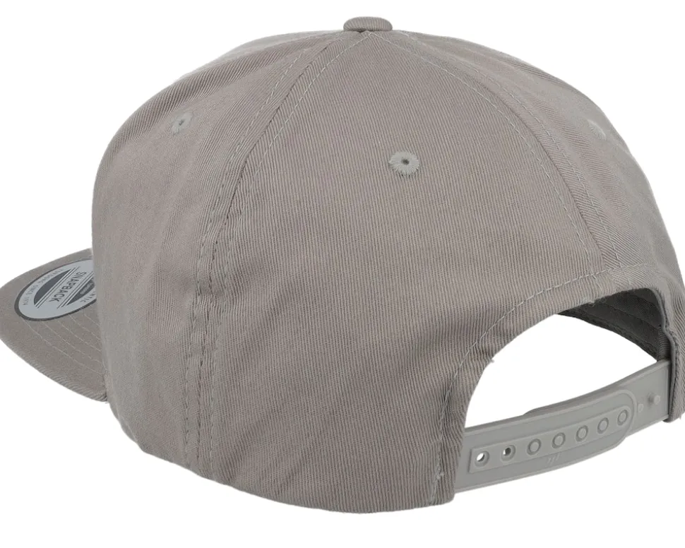 Organic Cotton Palegrey Snapback - Yupoong
