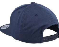 Organic Navy Snapback - Yupoong