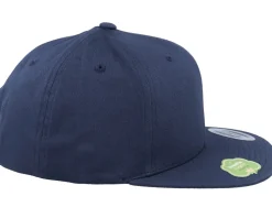 Organic Navy Snapback - Yupoong