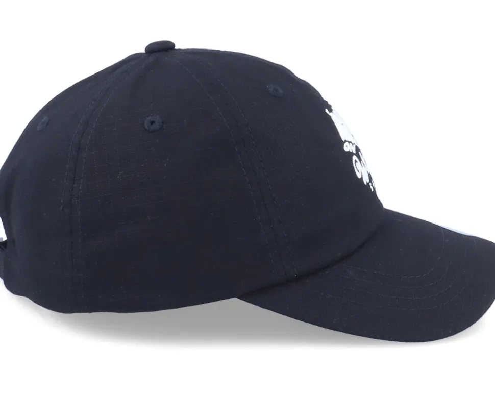 Organic Paxston Soft Cap Black Dad Cap - Picture