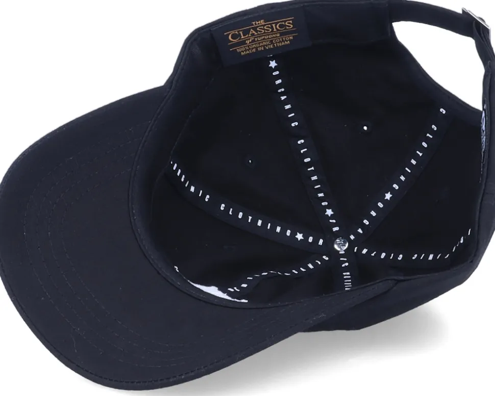 Organic Paxston Soft Cap Black Dad Cap - Picture