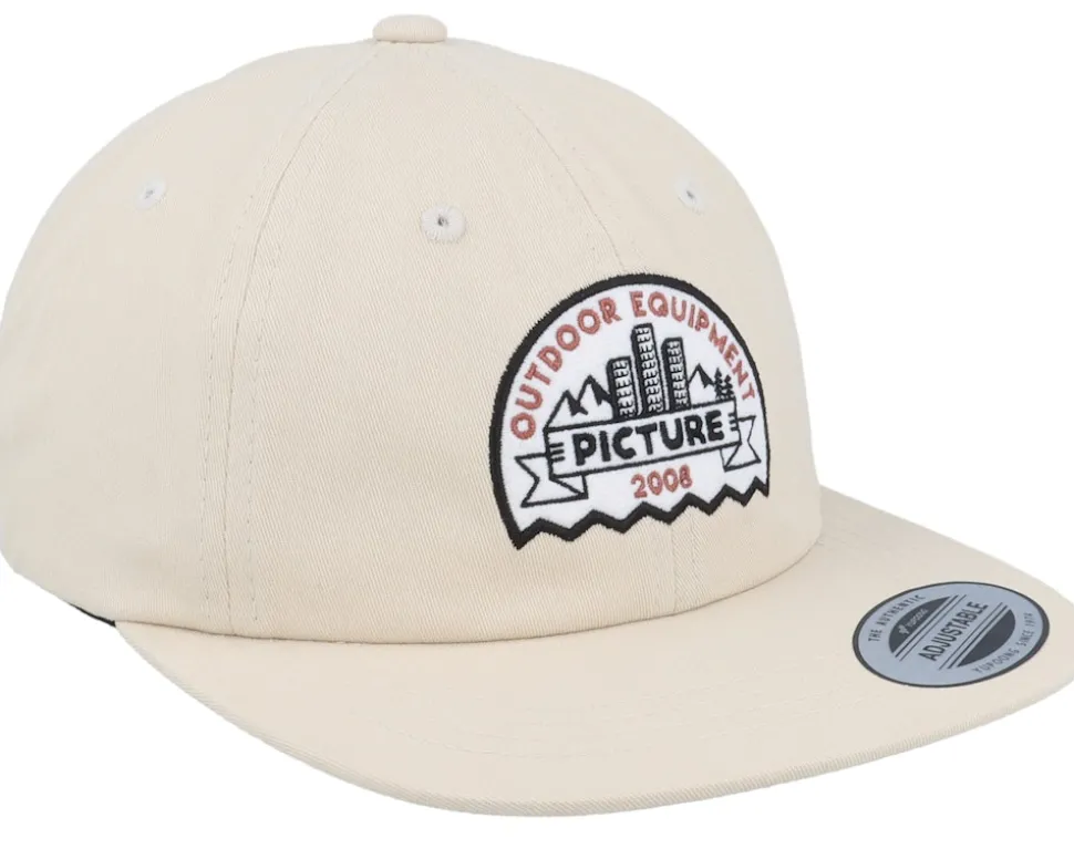 Organic Rill Cap Wood Ash Strapback - Picture