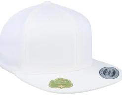 Organic White Snapback - Yupoong