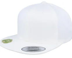 Organic White Snapback - Yupoong