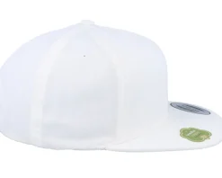 Organic White Snapback - Yupoong