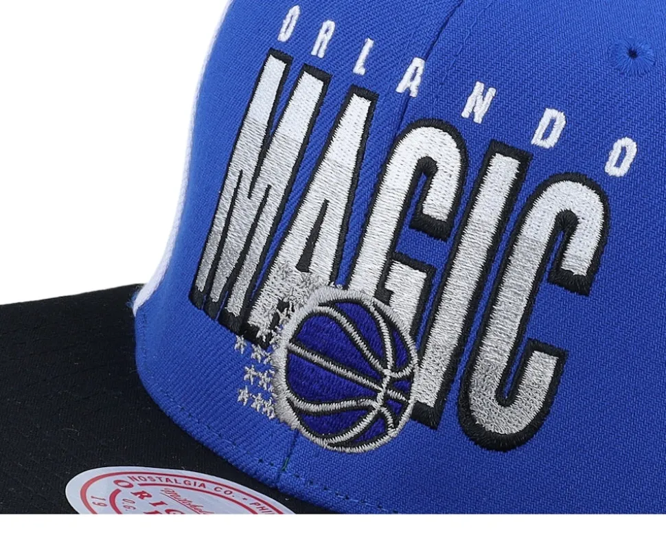 Orlando Magic Billboard 2 Hwc Blue/Black Snapback - Mitchell & Ness
