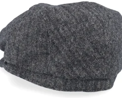 Oslo Cap Heather Grey Flat Cap - Barts