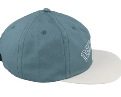 Oxford Cap Trooper Stone Blue/Off White Strapback - Dickies
