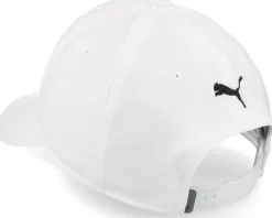 P Cap White Glow/Black Adjustable - Puma