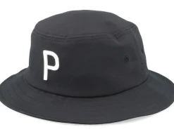 P Hat Black Bucket - Puma
