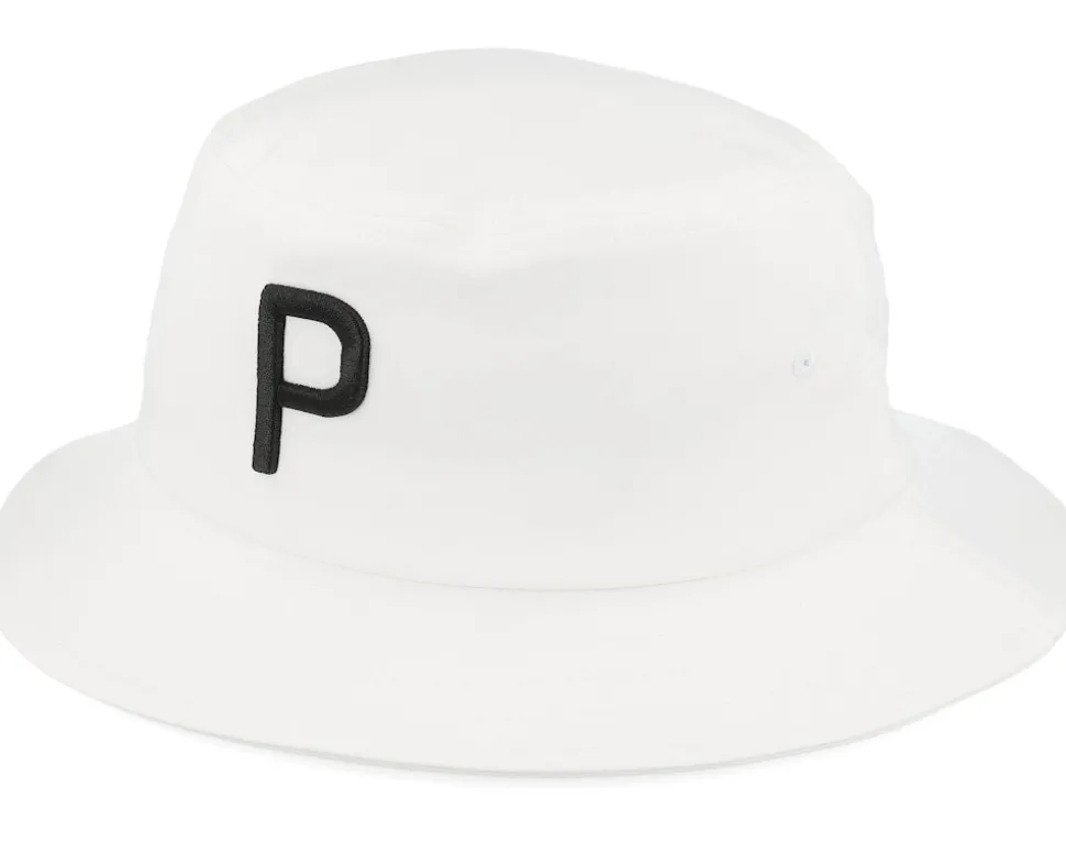P Hat White Glow Bucket - Puma