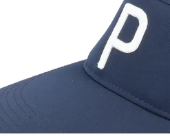 P Navy Blazer/Bright White Visor - Puma