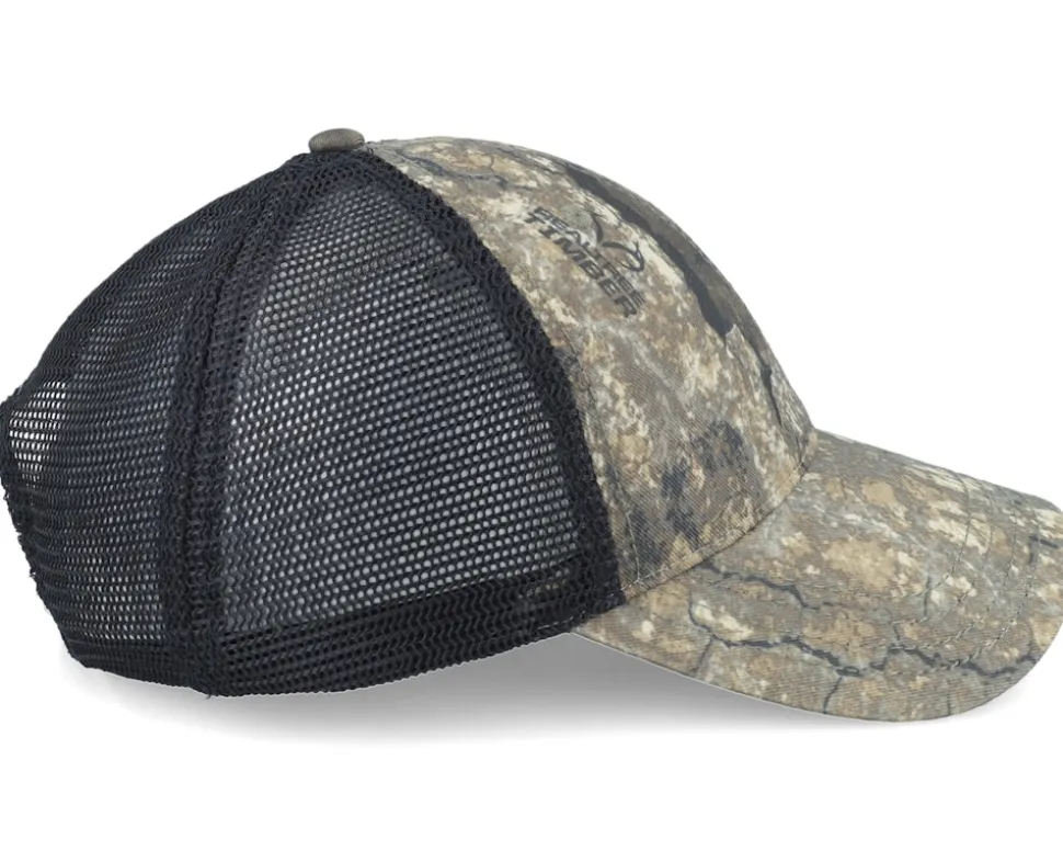 111p Realtree Timber/Black Trucker - Richardson