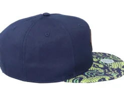 6P Sb Cp Asian Tiger Navy Snapback - Djinns