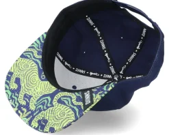 6P Sb Cp Asian Tiger Navy Snapback - Djinns