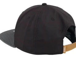 6p Sb Glencheck Brown Snapback - Djinns
