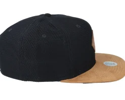 6P Sb Honey Knit Black Snapback - Djinns