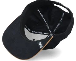 6P Sb Honey Knit Black Snapback - Djinns